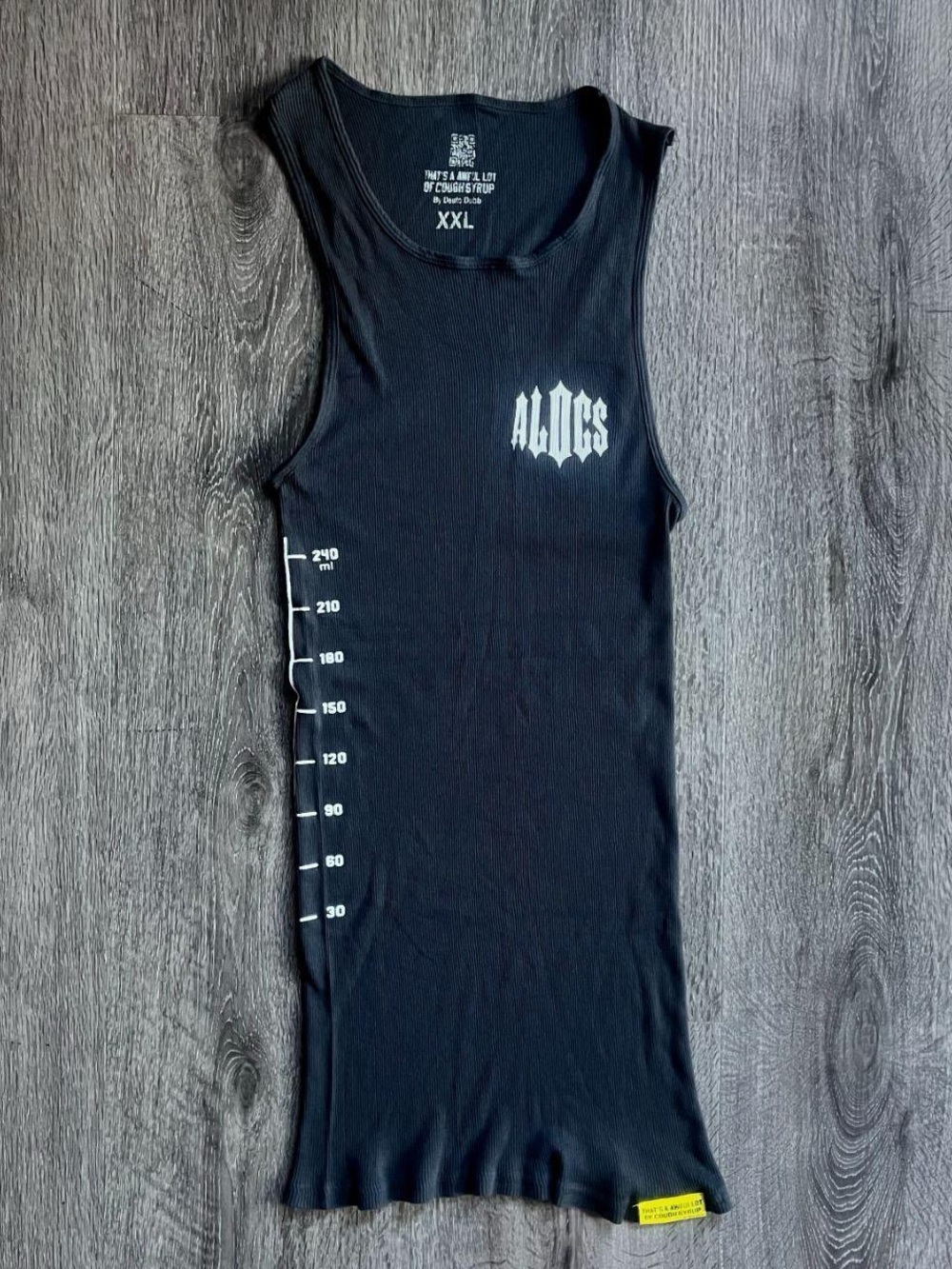 ★ Thats A Awful Lot Of Cough Syrup Wife Beater Tank Top - Black ★